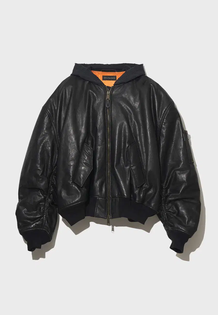 BALENCIAGA leather jacket